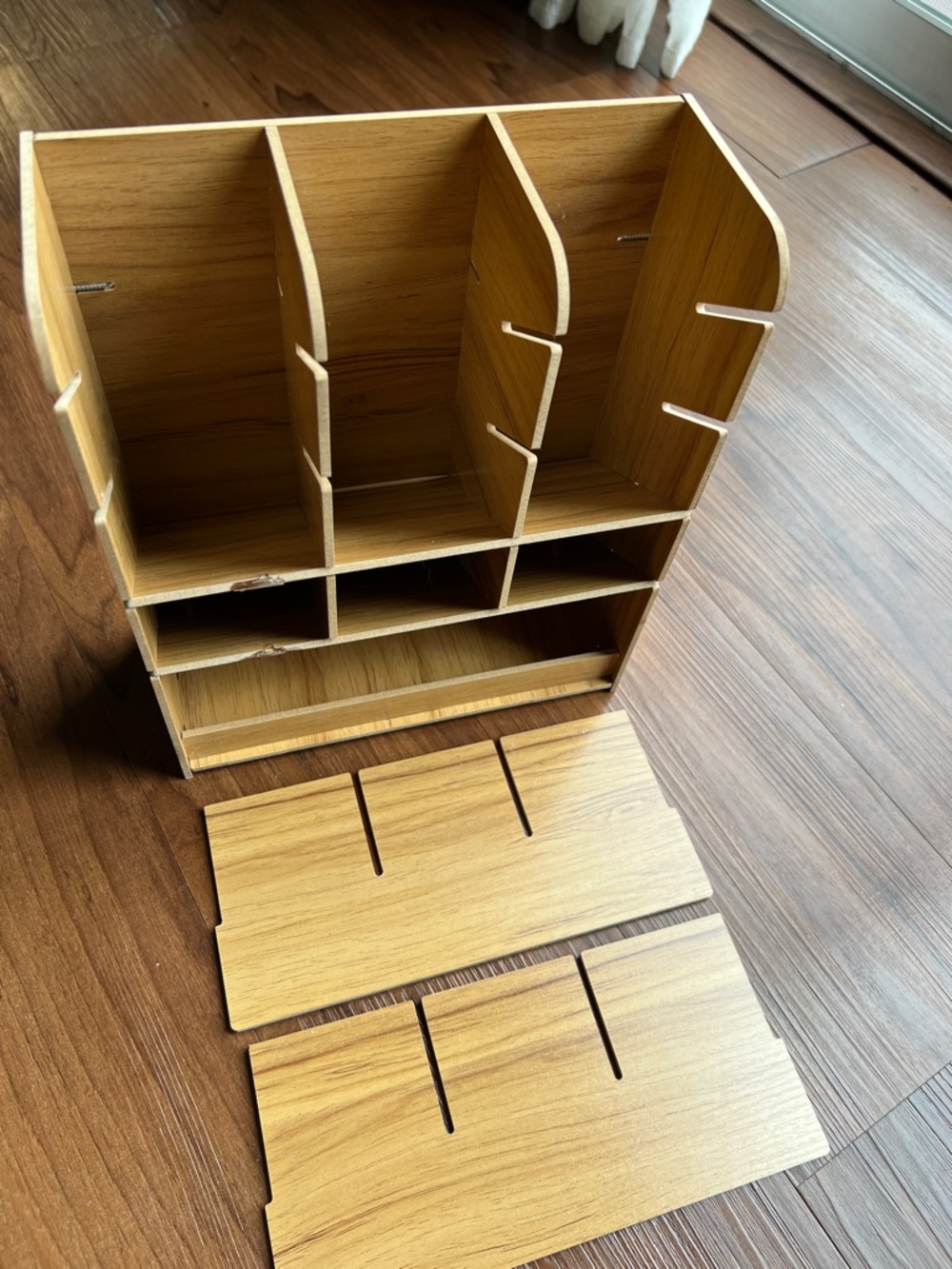 10x9x4 Wooden Mail & Desk Organizer - - Picture 6 of 12